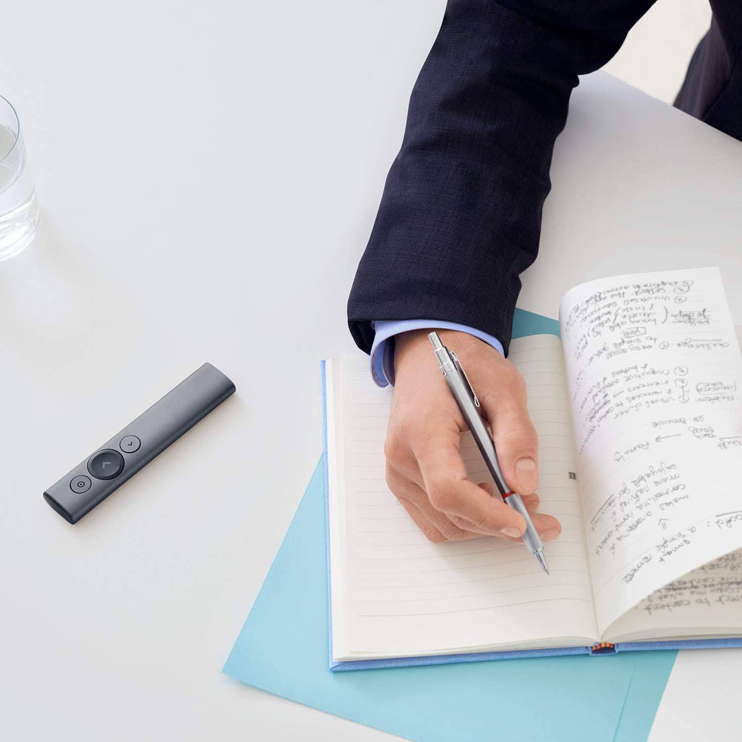 Puntero Logitech Spotlight inalámbrico 30m 2.4 GHz y Bluetooth, Receptor USB, PC/Mac/Android/iOS - Achorao