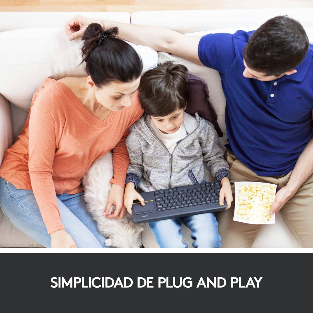 Teclado K400 Inalambrico Touchpad incluido - Achorao