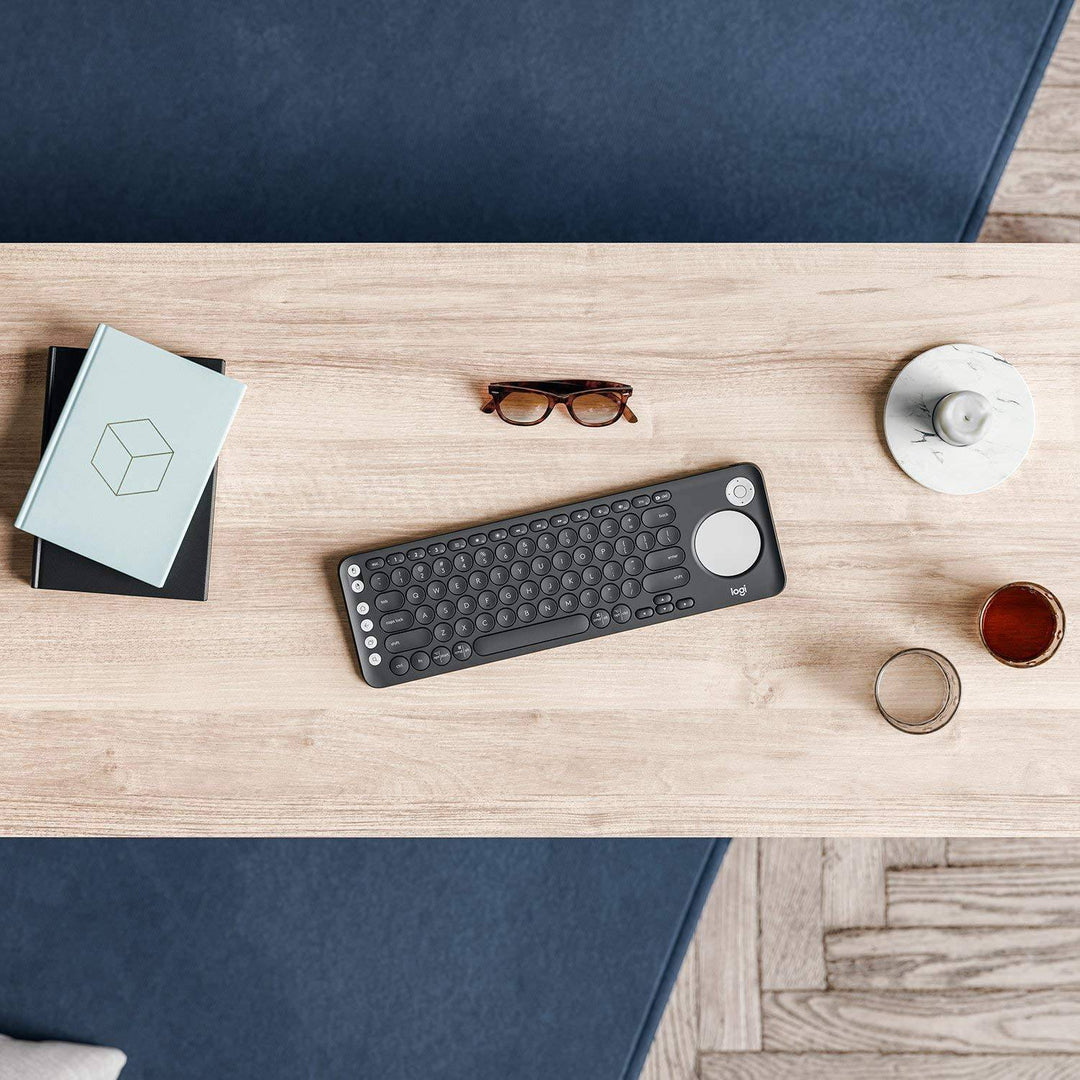 Teclado Logitech K600 Smart TV Inalámbrico USB Multimedia Touchpad - Achorao