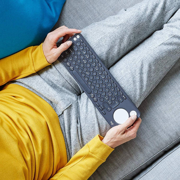 Teclado Logitech K600 Smart TV Inalámbrico USB Multimedia Touchpad - Achorao