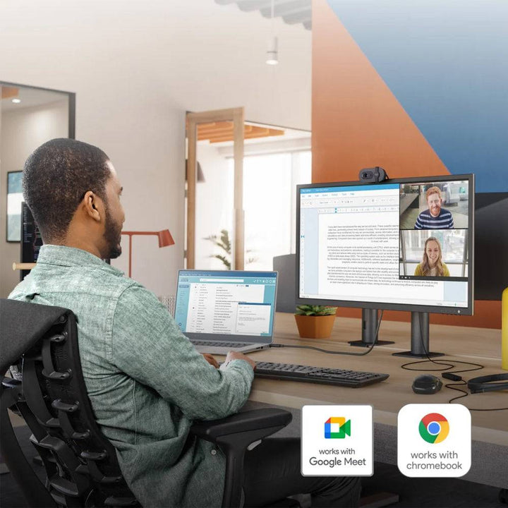 Webcam Logitech Brio 105 Full Hd 1080P  Business Webcam  USB-A  Compatible Windows, Mac, Chrome - Achorao