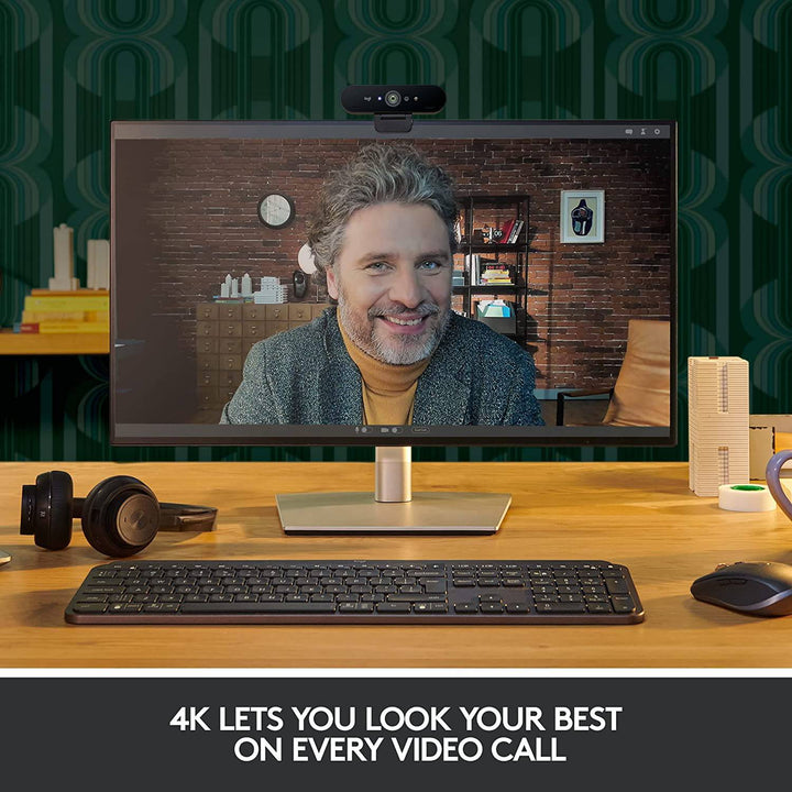 Webcam Logitech Brio Ultra HD 4K PRO - Achorao