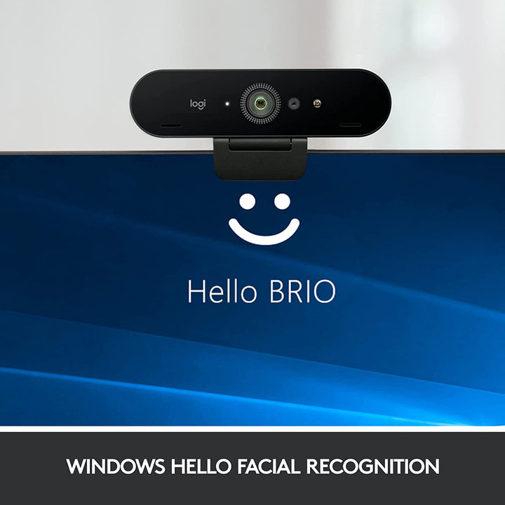 Webcam Logitech Brio Ultra HD 4K PRO - Achorao