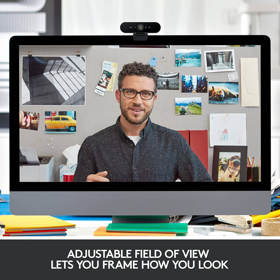 Webcam Logitech Brio Ultra HD 4K PRO - Achorao