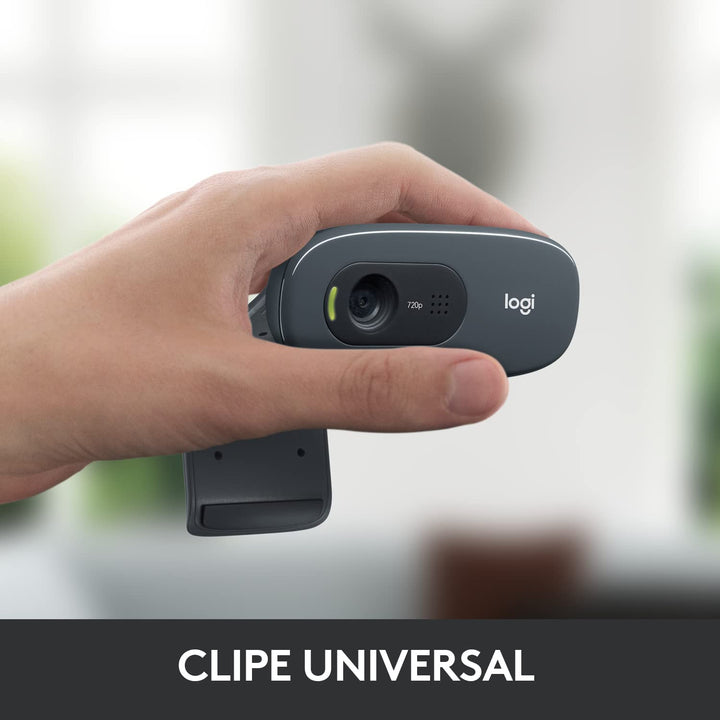 Webcam Logitech C270 / 720P / USB Plug and Play - Achorao