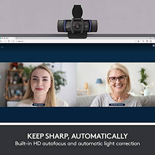 Webcam Logitech C920e FULL HD 1080P USB Plug and Play - Achorao
