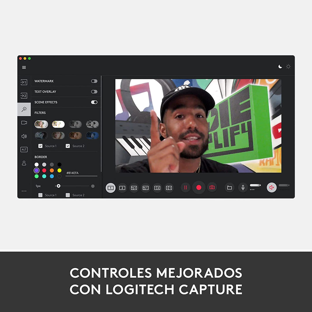Webcam Logitech Streamcam Plus 1080P 60FPS - Achorao