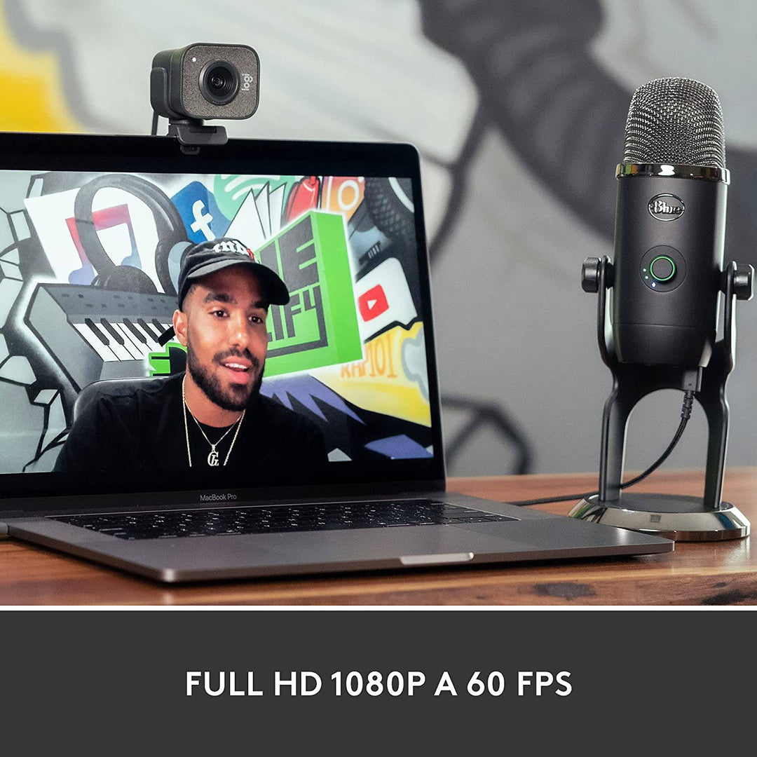Webcam Logitech Streamcam Plus 1080P 60FPS - Achorao