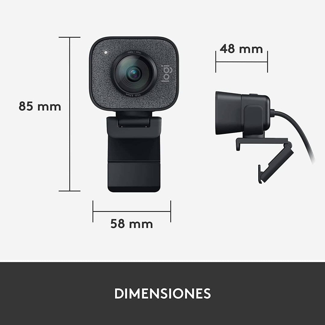 Webcam Logitech Streamcam Plus 1080P 60FPS - Achorao