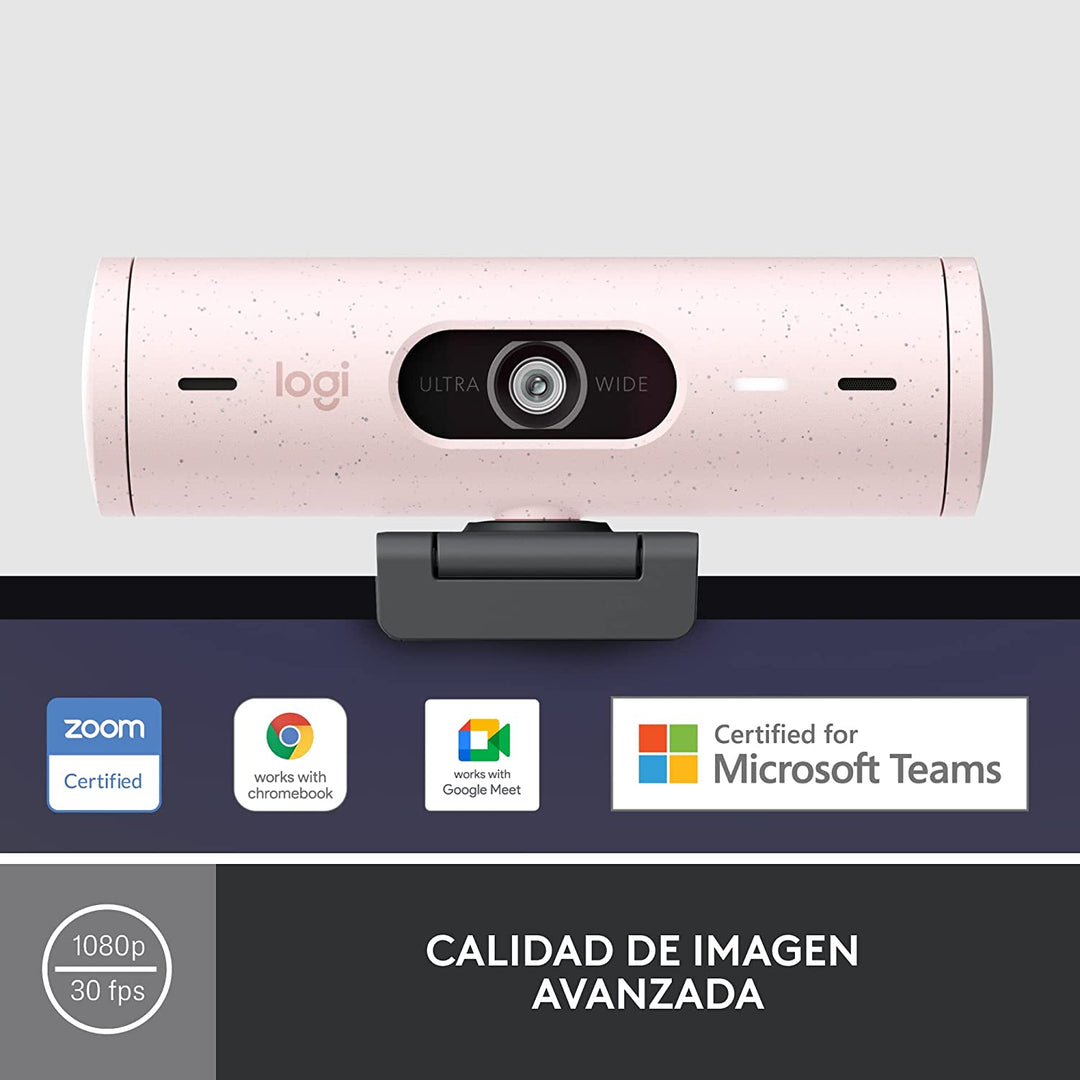 Webcam Logitech Brio 500 Full Hd 1080p - Achorao
