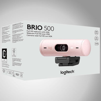 Webcam Logitech Brio 500 Full Hd 1080p - Achorao