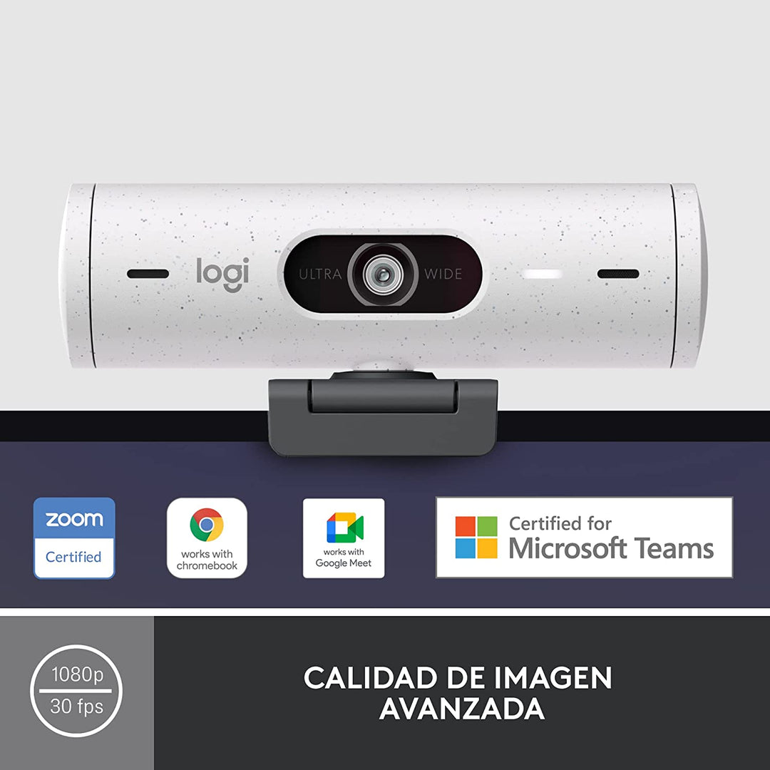 Webcam Logitech Brio 500 Full Hd 1080p - Achorao