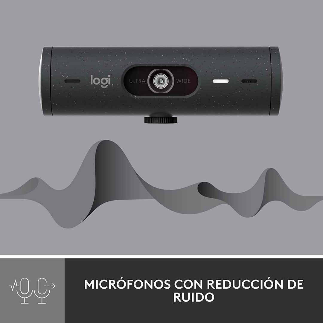 Webcam Logitech Brio 500 Full Hd 1080p - Achorao