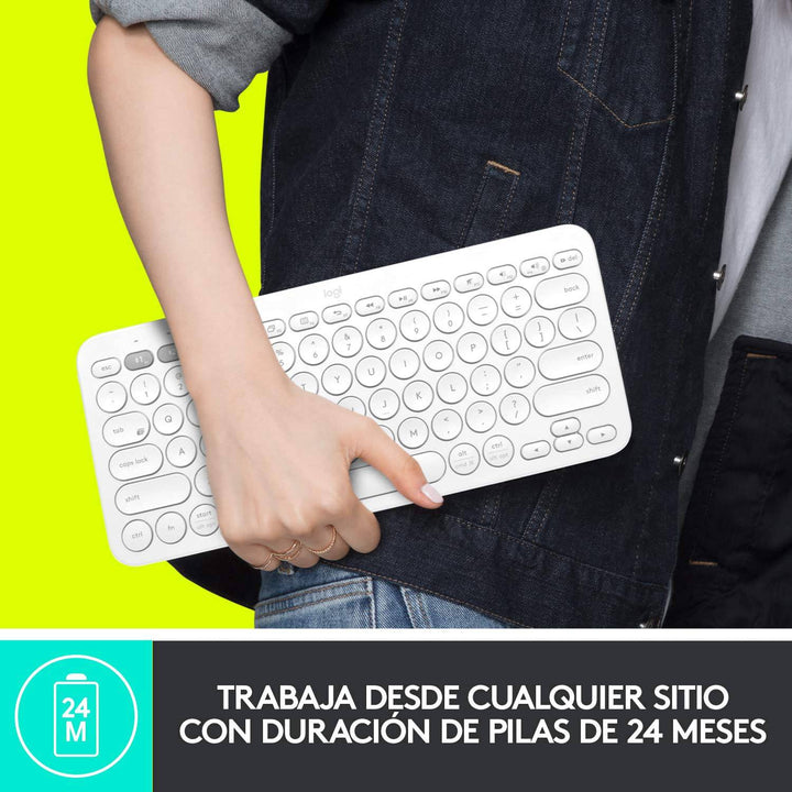 Teclado Logitech K380 Inalámbrico Multidispositivo Bluetooth - Achorao