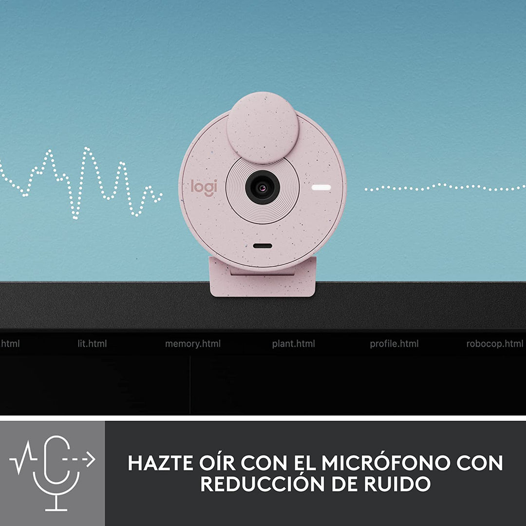 Webcam Logitech Brio 300 Fhd 1080p con Modo Privacidad - Achorao
