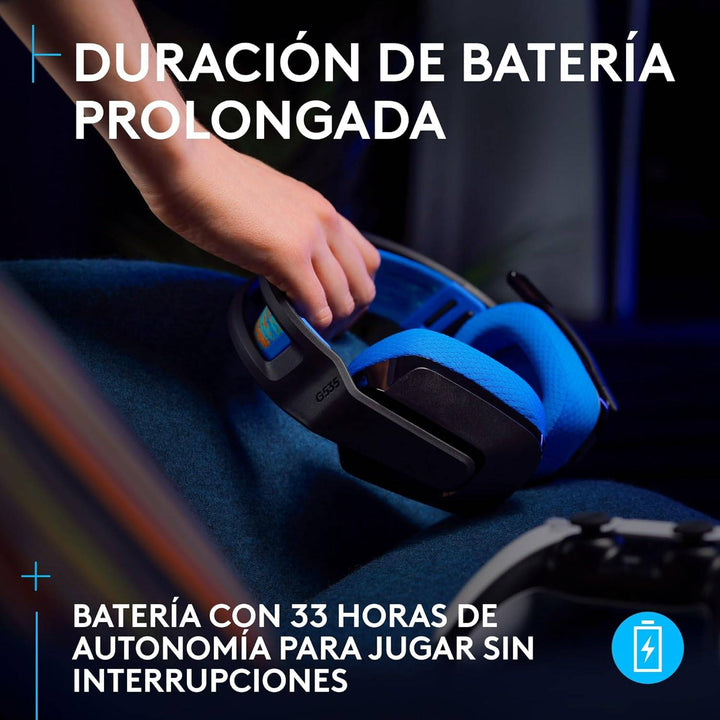 Audífonos Gamer Logitech G G535 Inalámbrico Lightspeed PS5/PS4/PC - Achorao
