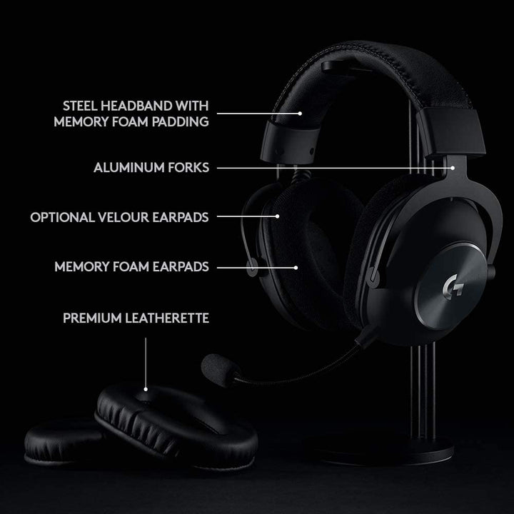 Audífonos Gamer Logitech Pro X Wireless Lightspeed Blue Voice - Achorao