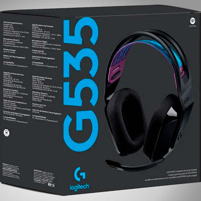 Audífonos Gamer Logitech G535 Inalámbrico Lightspeed 1ms - Achorao