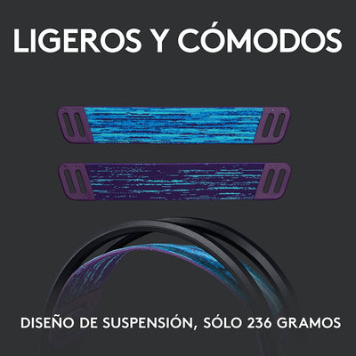 Audífonos Gamer Logitech G535 Inalámbrico Lightspeed 1ms - Achorao
