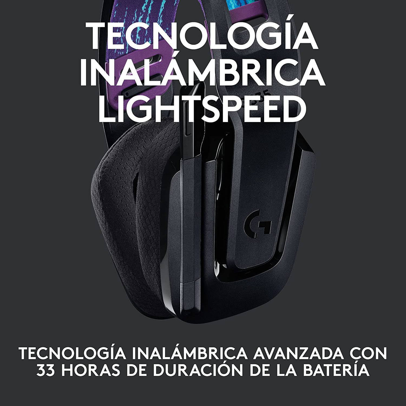 Audífonos Gamer Logitech G535 Inalámbrico Lightspeed 1ms - Achorao