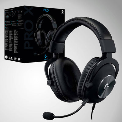 Audífonos Gamer Logitech Pro X - 7.1 Blue Voice Material Premium - Achorao