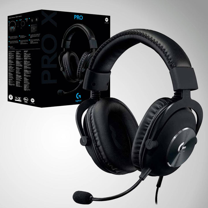 Audífonos Gamer Logitech Pro X - 7.1 Blue Voice Material Premium - Achorao