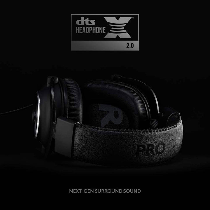 Audífonos Gamer Logitech Pro X - 7.1 Blue Voice Material Premium - Achorao