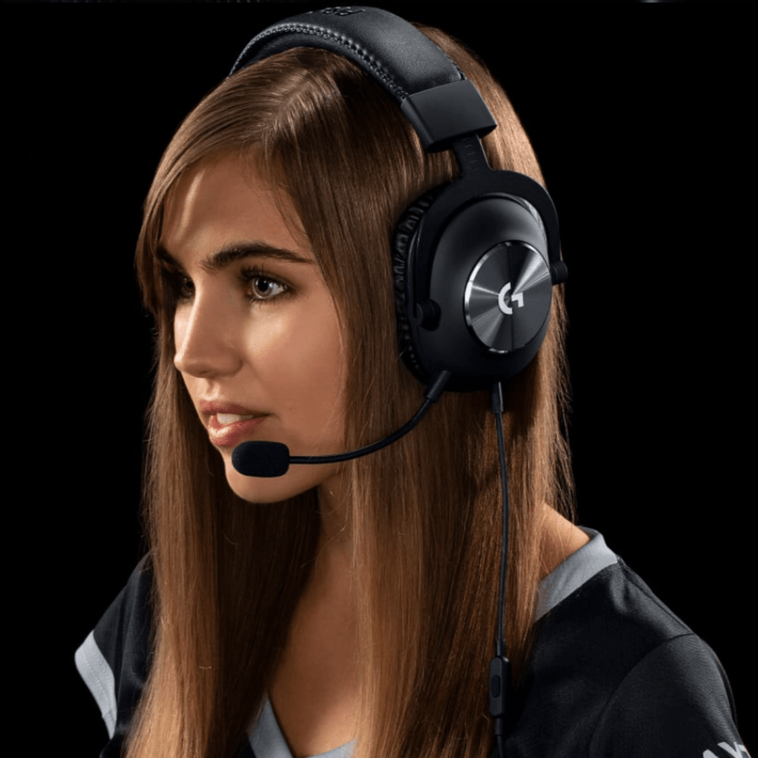 Audífonos Gamer Logitech Pro X - 7.1 Blue Voice Material Premium - Achorao
