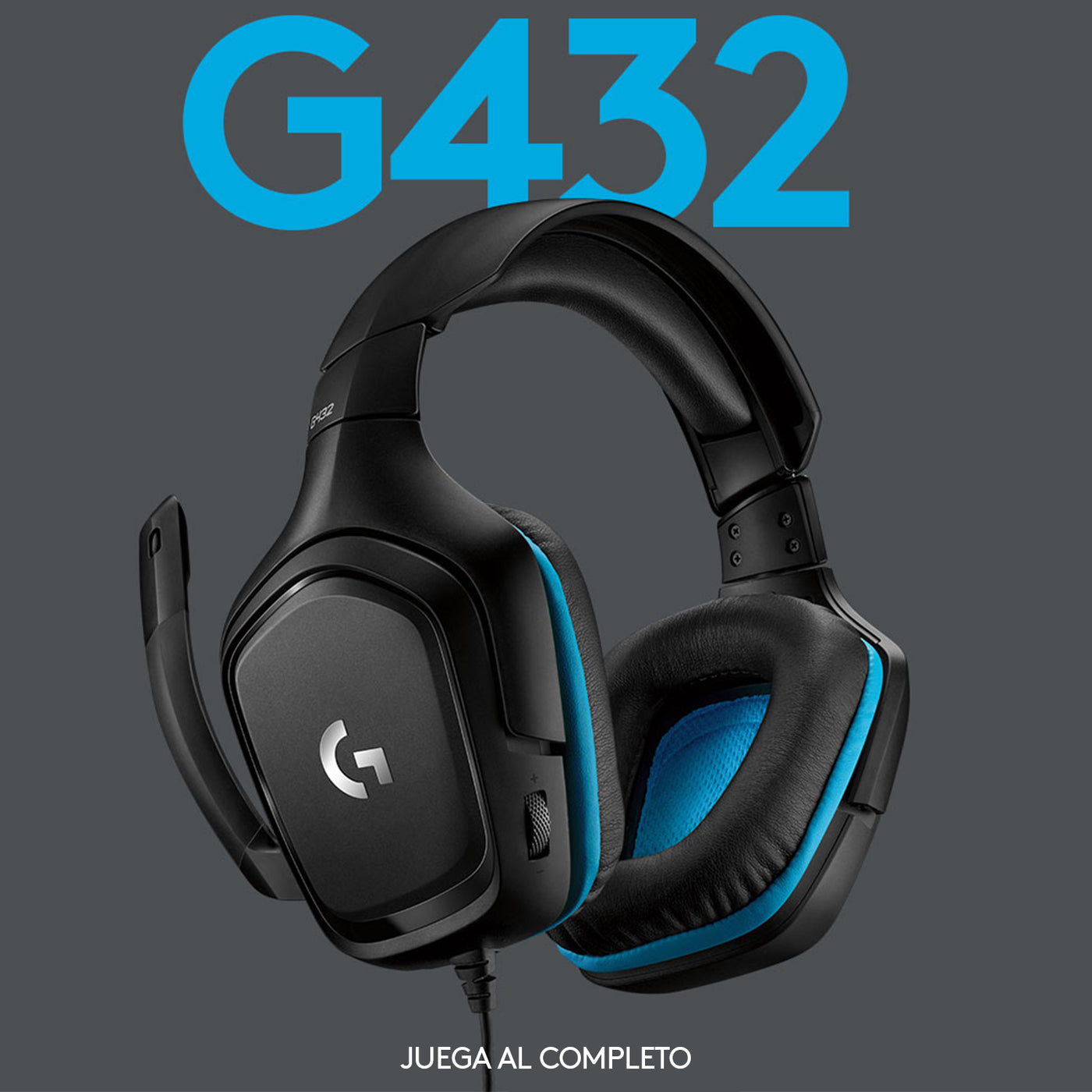 Audífonos Gamer USB Logitech G432 Tecnología DTS - Achorao