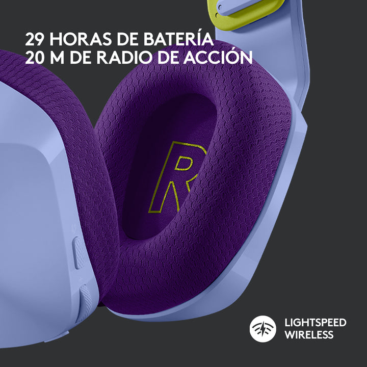 Audífonos Gamer Inalámbricos Logitech G733 con luz RGB LED - Achorao