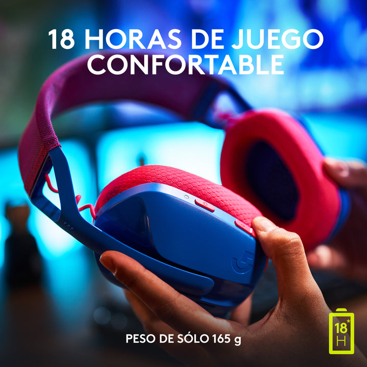 Audífonos Gamer Logitech G435 Inalámbricos Lightspeed / Bluetooth - Achorao