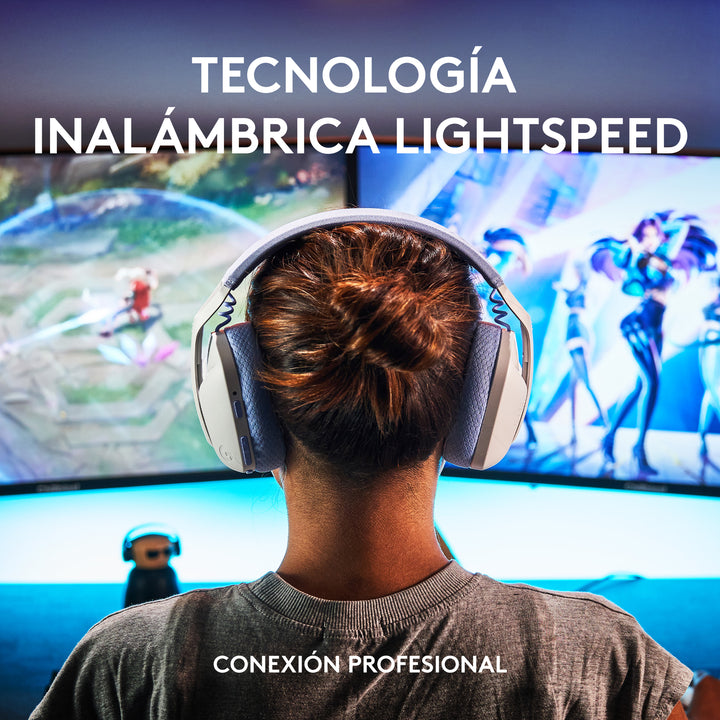 Audífonos Gamer Logitech G435 Inalámbricos Lightspeed / Bluetooth - Achorao