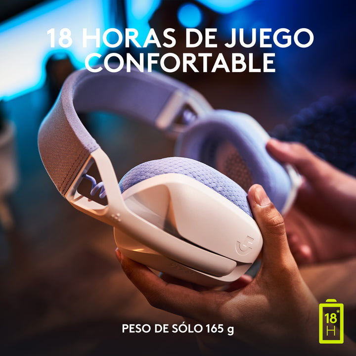 Audífonos Gamer Logitech G435 Inalámbricos Lightspeed / Bluetooth - Achorao