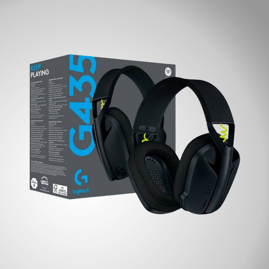 Audífonos Gamer Logitech G435 Inalámbricos Lightspeed / Bluetooth - Achorao