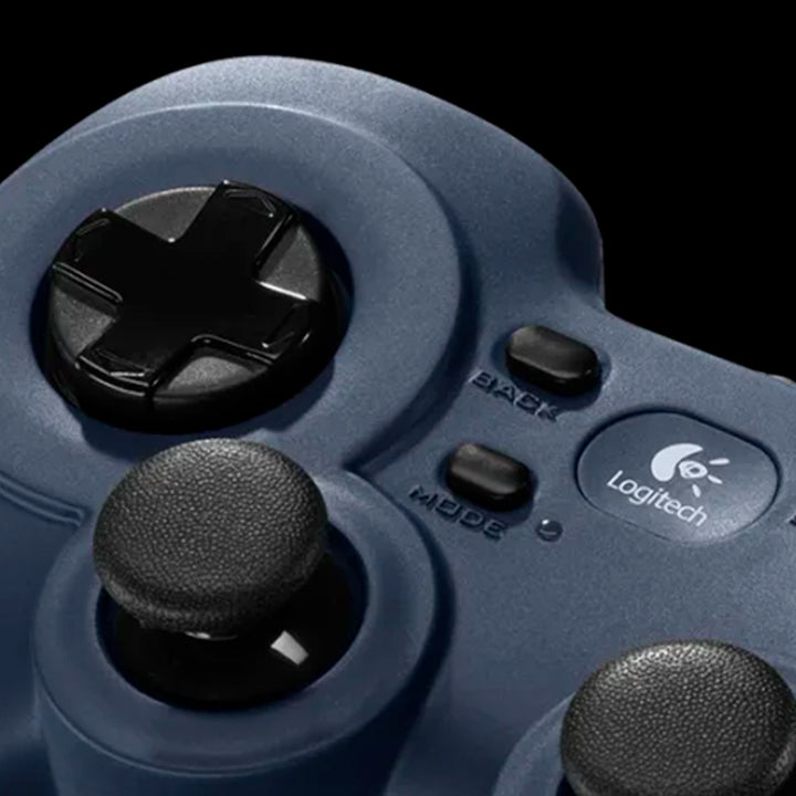 Gamepad Logitech F310 Distribución Tipo Consola, Mando de Dirección 4 Conmutadores, Comodidad de Sujeción, Cable 1,8m, PC - Achorao