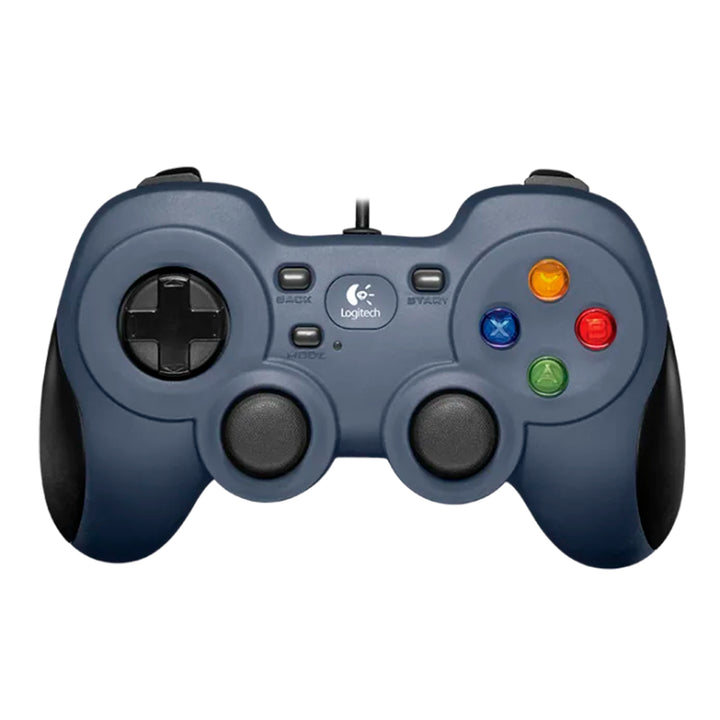 Gamepad Logitech F310 Distribución Tipo Consola, Mando de Dirección 4 Conmutadores, Comodidad de Sujeción, Cable 1,8m, PC - Achorao