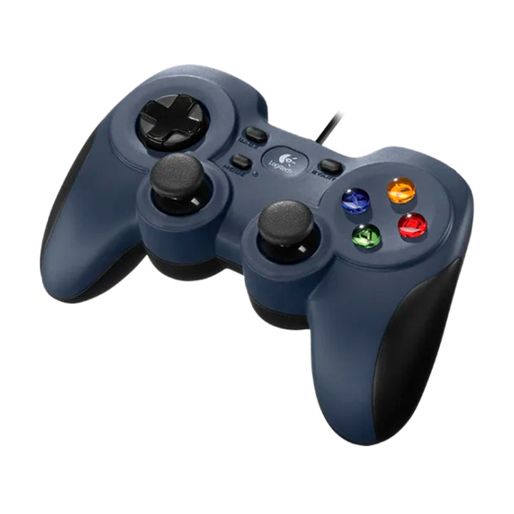 Gamepad Logitech F310 Distribución Tipo Consola, Mando de Dirección 4 Conmutadores, Comodidad de Sujeción, Cable 1,8m, PC - Achorao