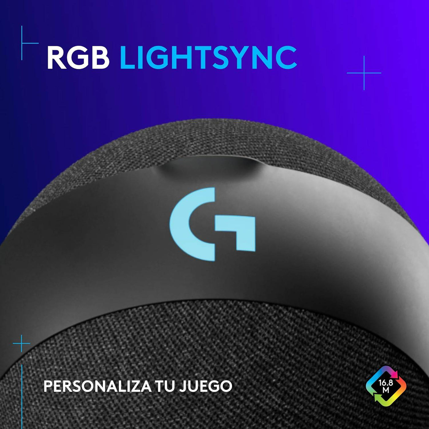 Micrófono condensador Logitech G Yeti Orb RGB con LIGHTSYNC para juegos - Achorao
