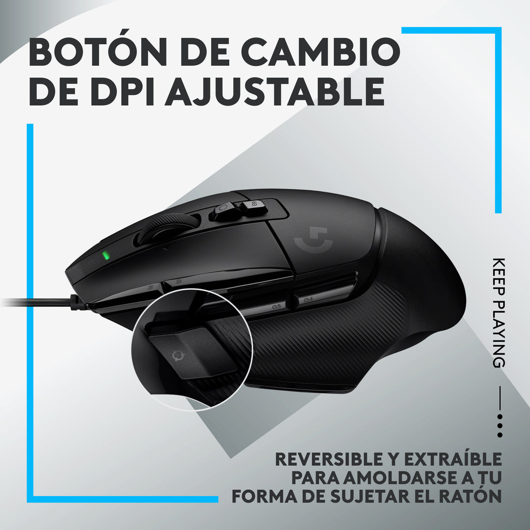 Mouse Gamer Logitech G502 X 2022 25K DPI Hybrid Switches - Achorao