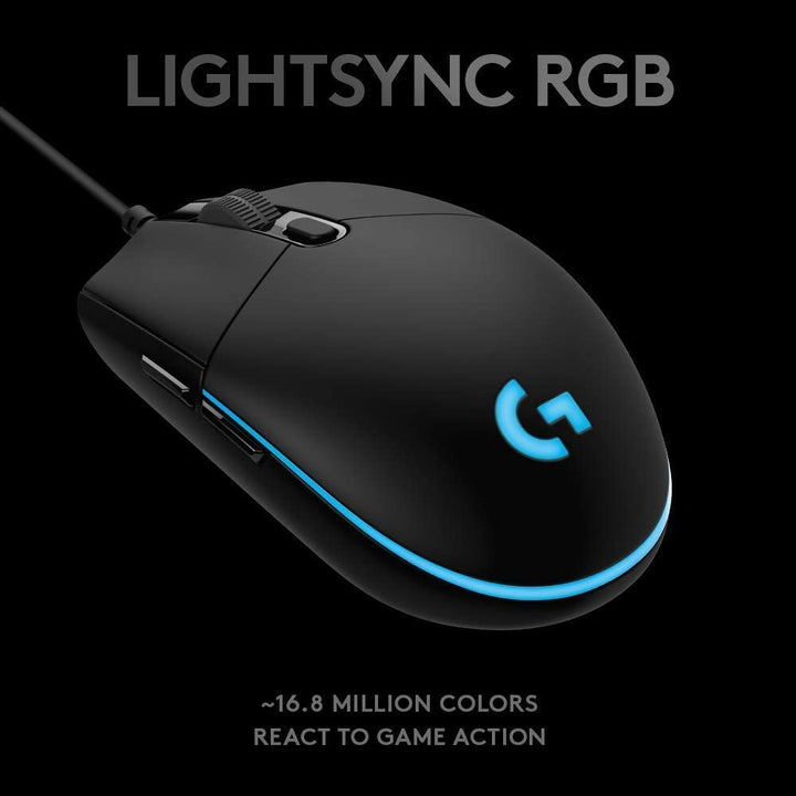 Mouse Gamer Logitech G Pro Hero 25K DPI 6 Botones Rgb - Achorao