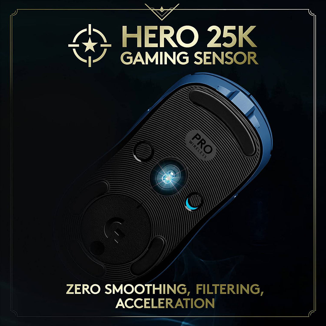 Mouse Gamer Logitech G Pro Wireless Edición League of Legends - Achorao