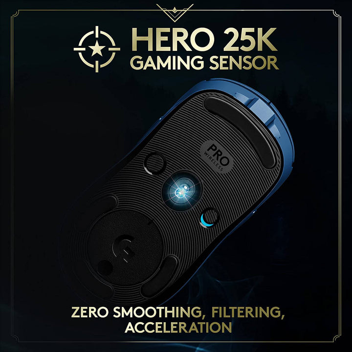 Mouse Gamer Logitech G Pro Wireless Edición League of Legends - Achorao