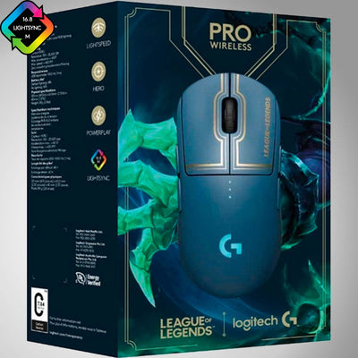 Mouse Gamer Logitech G Pro Wireless Edición League of Legends - Achorao