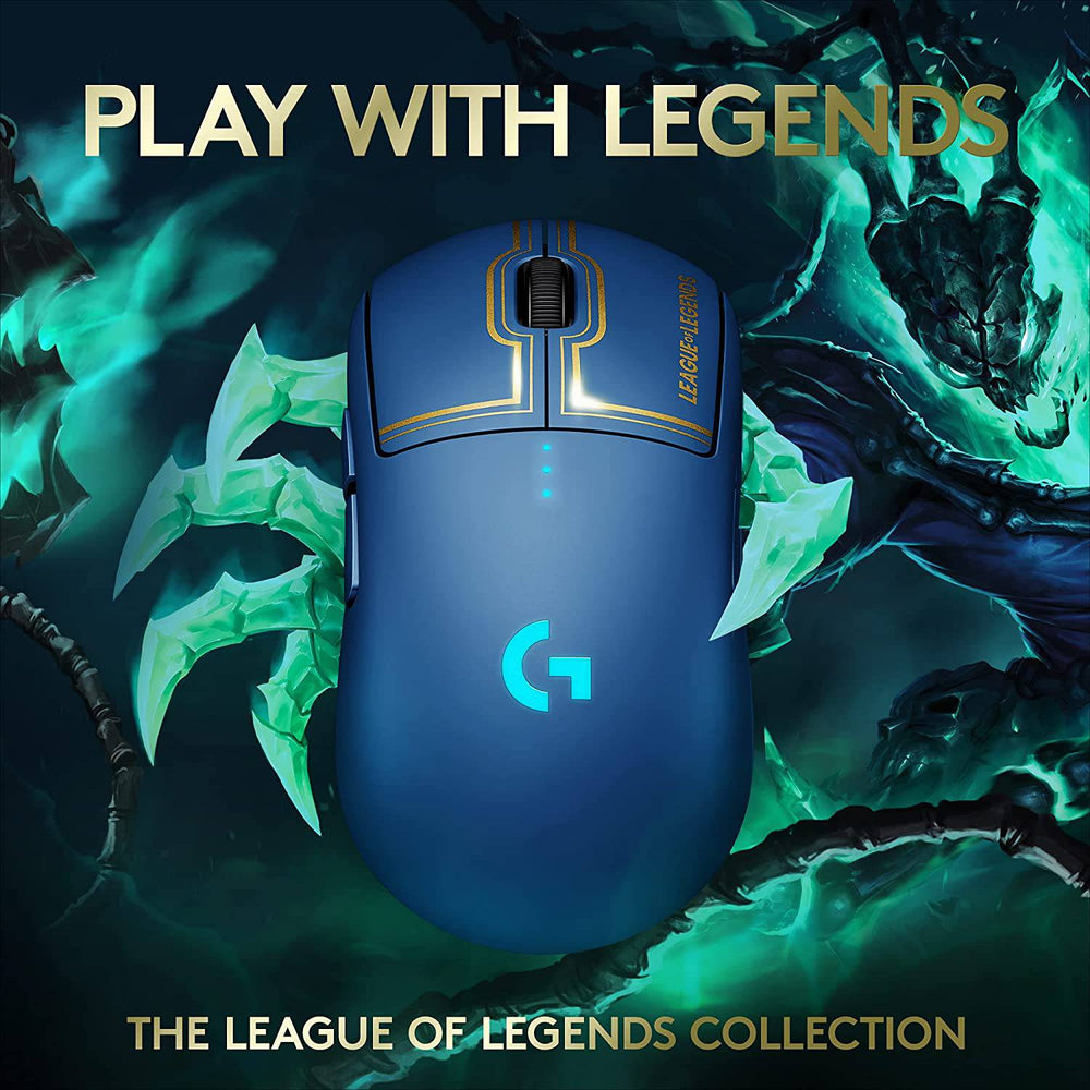 Mouse Gamer Logitech G Pro Wireless Edición League of Legends - Achorao