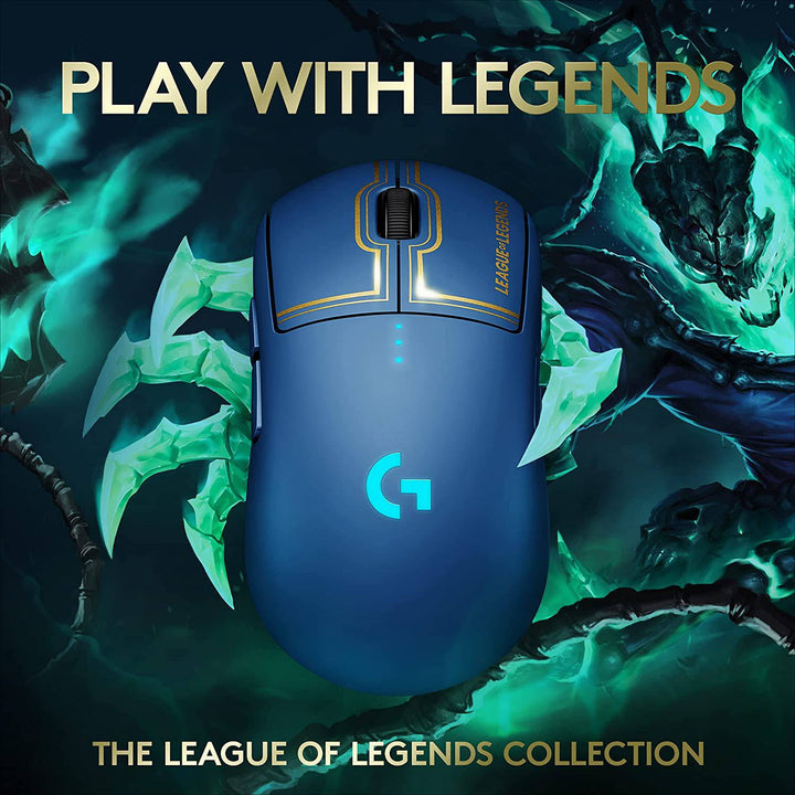 Mouse Gamer Logitech G Pro Wireless Edición League of Legends - Achorao