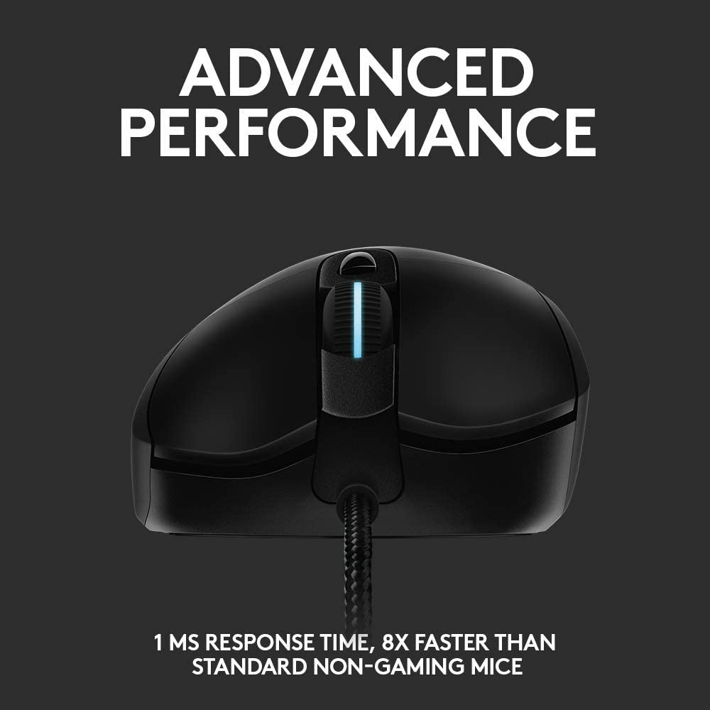 Mouse Gamer Logitech G403 Hero 25K DPI Lightsync RGB - Achorao