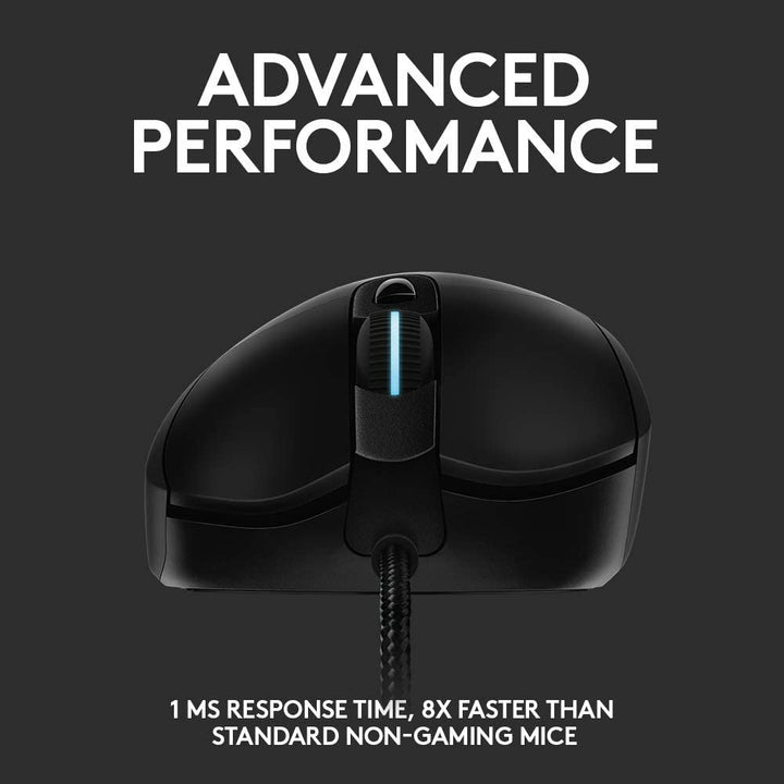 Mouse Gamer Logitech G403 Hero 25K DPI Lightsync RGB - Achorao