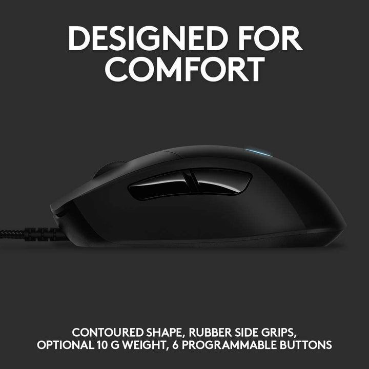 Mouse Gamer Logitech G403 Hero 25K DPI Lightsync RGB - Achorao