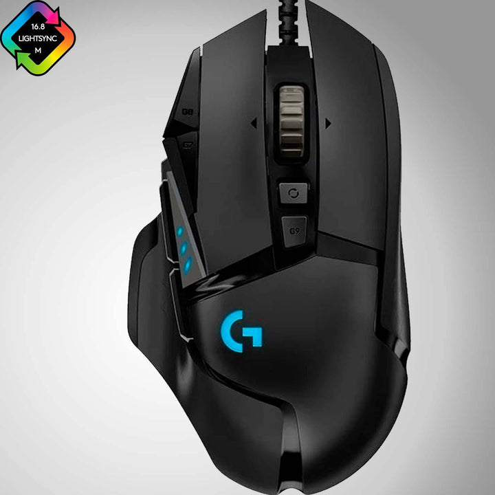 Mouse Gamer Logitech G502 Hero RGB 11 Botones 25K DPI - Achorao