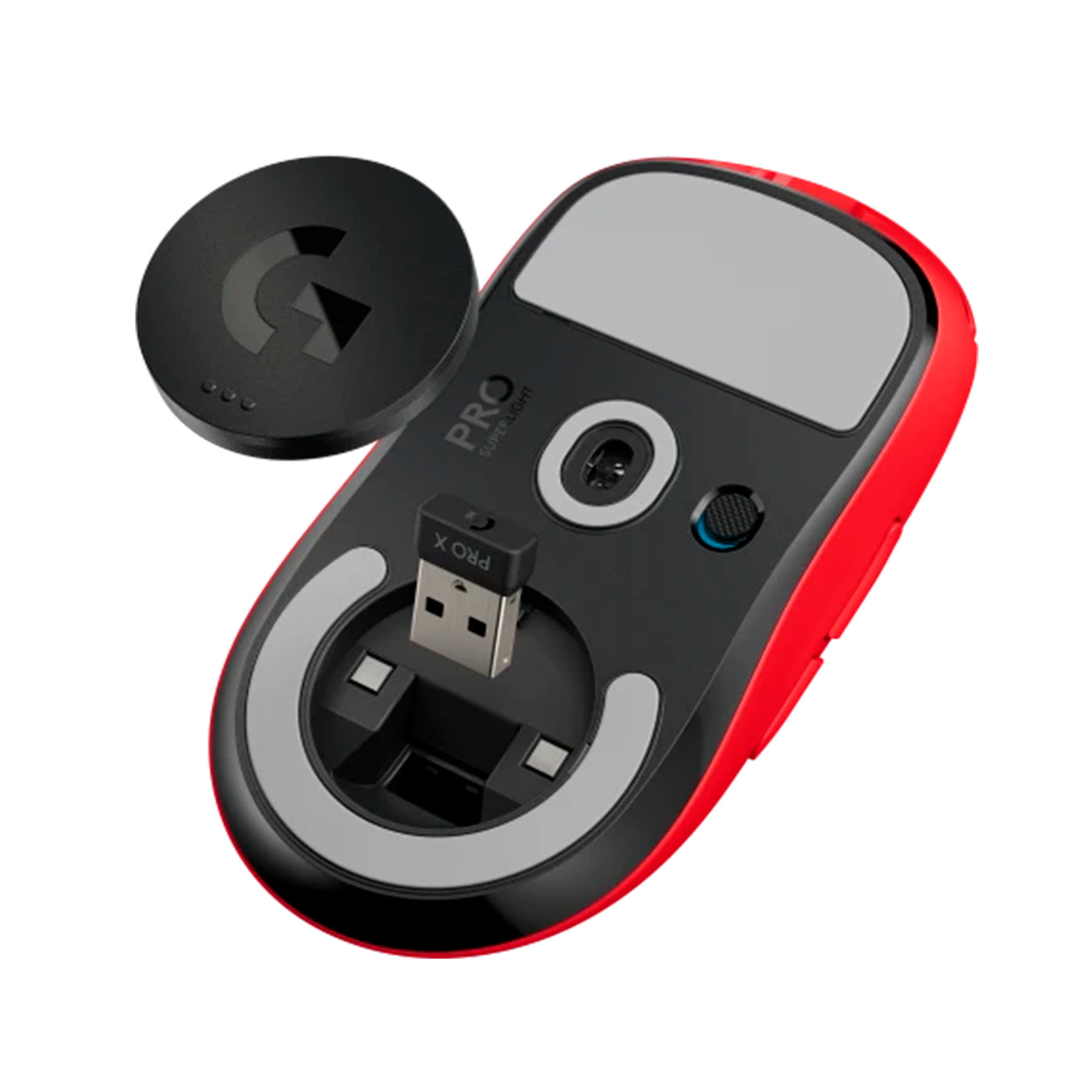 Mouse Gamer Logitech PRO X Superlight Rojo - Achorao